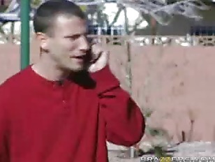 Audrianna Angel and Allyssa Hall Pillow Fight and Busted Nuts