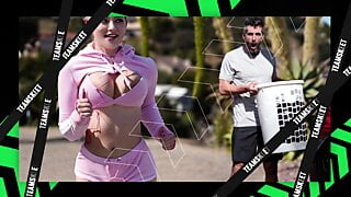 Lazy Teen Besties Get Controlled By Their Dirty Stepdads – 2