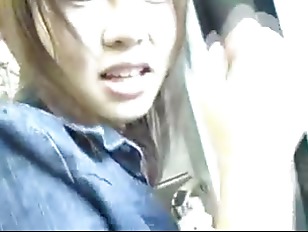 Japanese woman is  on a train 1