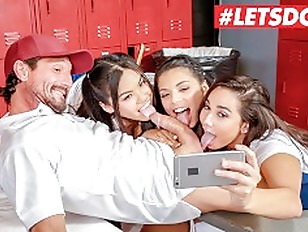 Scam Angels – Gina Valentina, Karlee Grey And Cindy Starfall Hot American s Fuck Their Coach