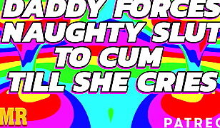 Daddy Fucks Naughty Girl Til She Cums So Much She Cries ASMR Daddy Audio